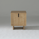 Xara 2 Drawer Bedside with clean lines, natural timber texture, and warm neutral tones.