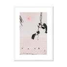 Seek & Ramble Framed A4 Portrait / White Frame Bali Surfers Canggu Sunset Framed Print