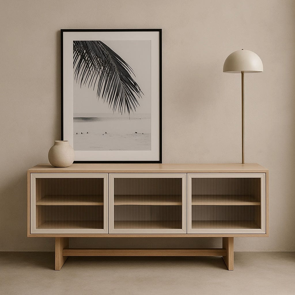 Seek & Ramble Framed Black and White Bali Surfers Framed Print