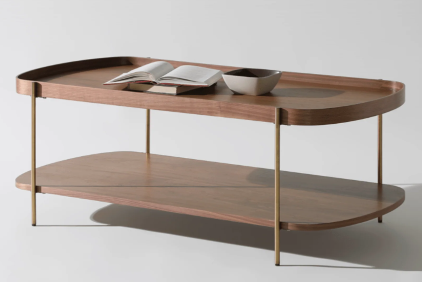 Premium mid century modern coffee table in Australia, crafted with solid wood, tapered legs, and a design that blends vintage and modern aesthetics.