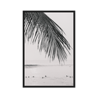 Seek & Ramble Canvas Bali Surfers Framed Canvas Print - Black & White Art 60x90cm
