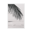 Seek & Ramble Canvas Bali Surfers Framed Canvas Print - Black & White Art 60x90cm