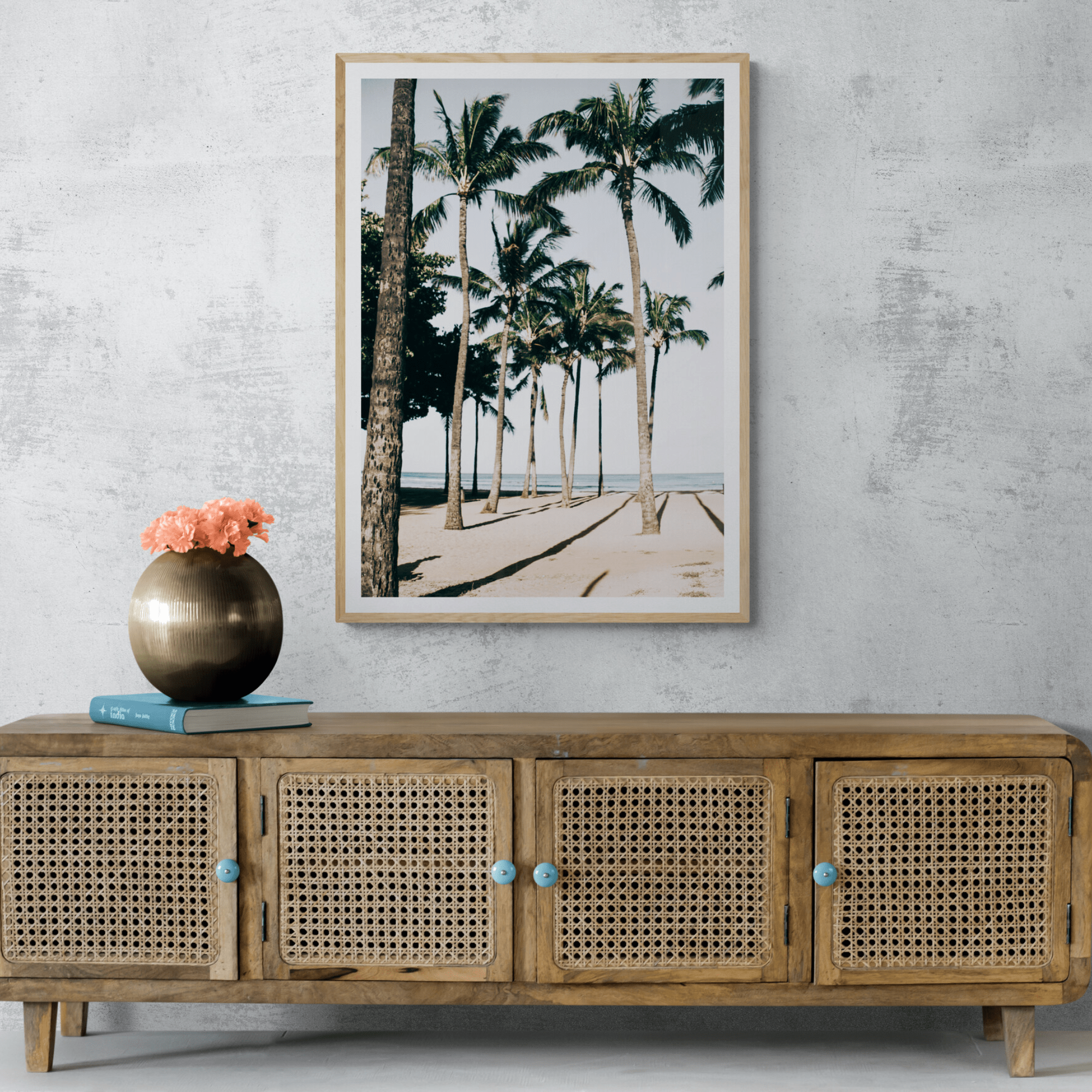 Seek & Ramble Framed Hawaiian Palms Print