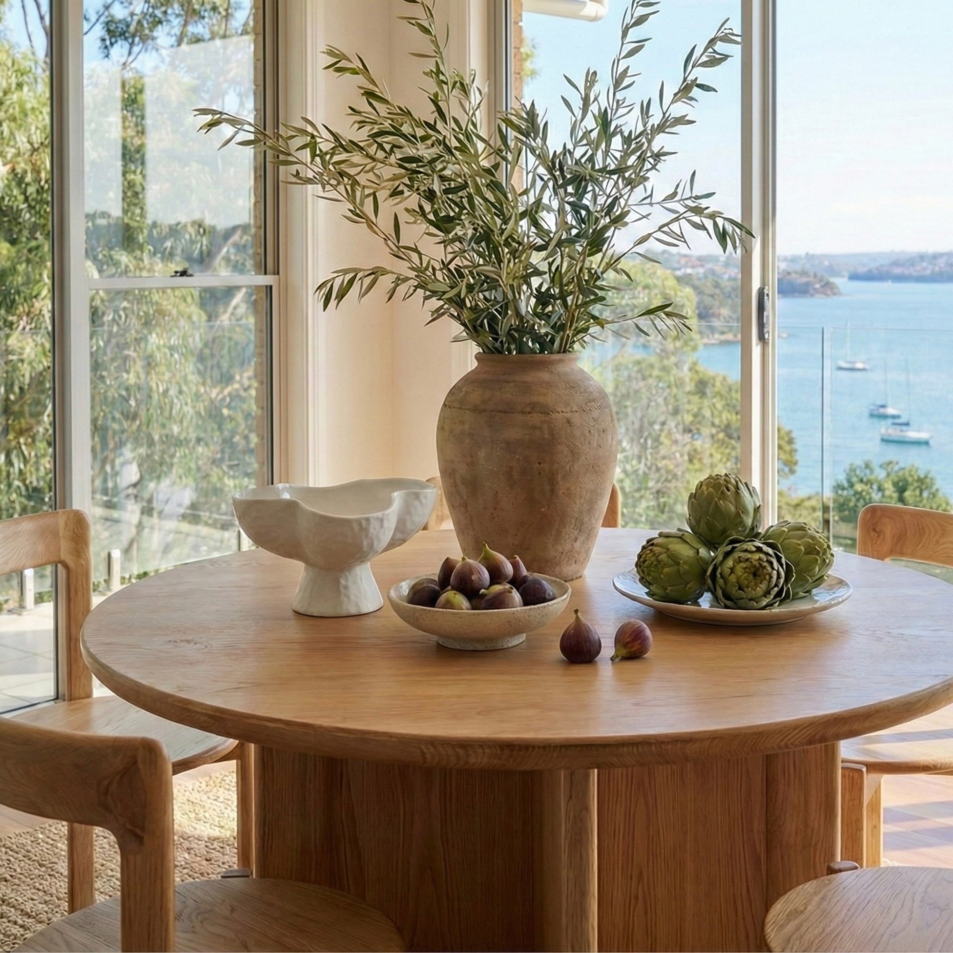 Seek & Ramble Dining Tables Kiama 1.2m Round Dining Table Natural Ash