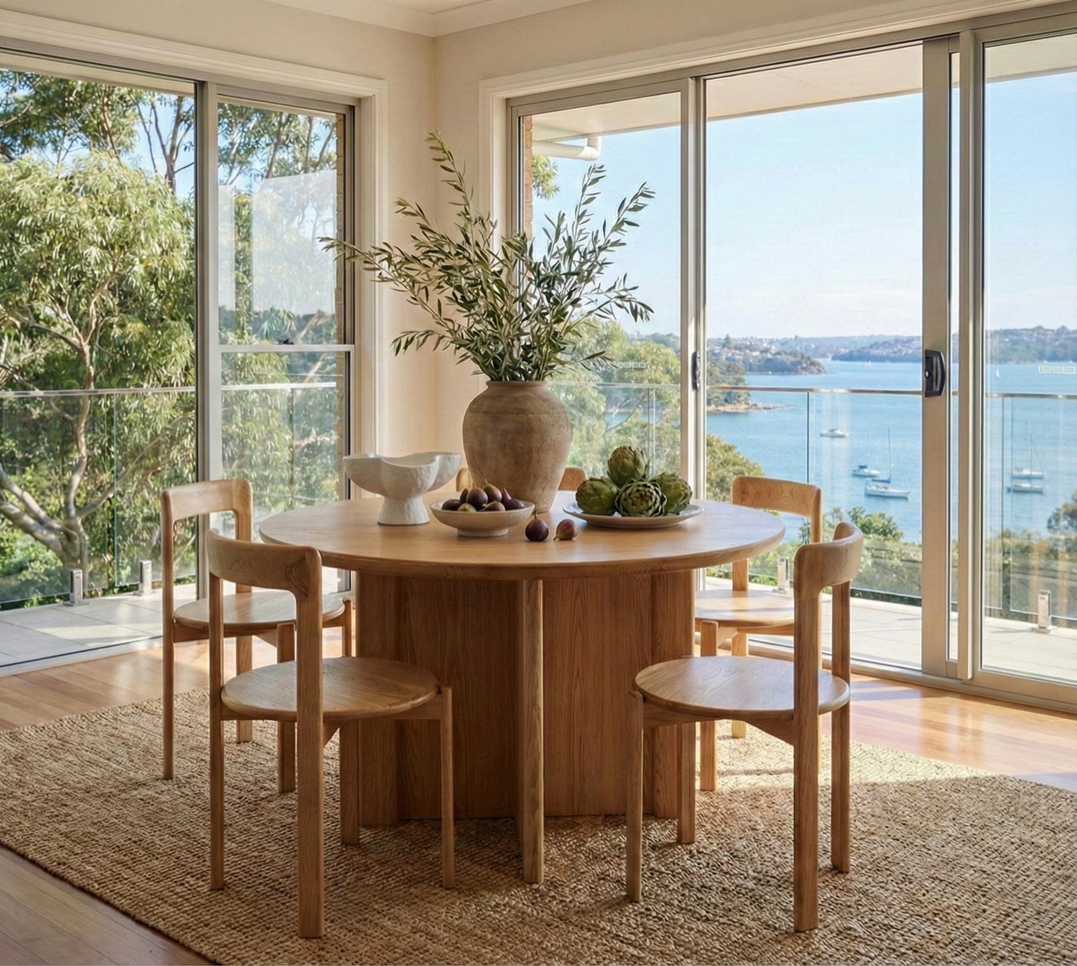 Seek & Ramble Dining Tables Kiama 1.2m Round Dining Table Natural Ash