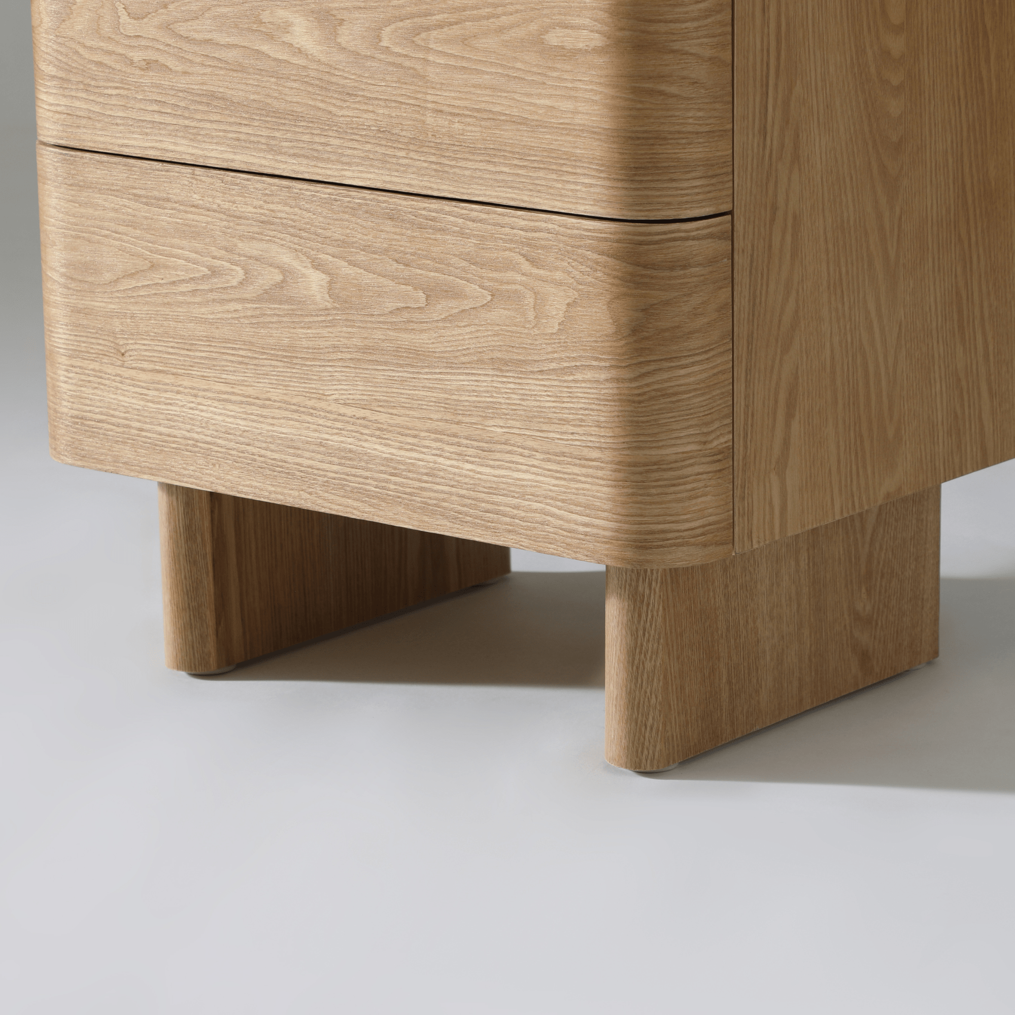 Seek & Ramble Bedsides Kiama 2 Drawer Bedside Natural Ash