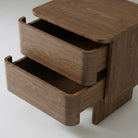 Seek & Ramble Bedsides Kiama 2 Drawer Bedside Walnut