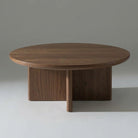 Kiama Round 100cm Coffee Table in Walnut