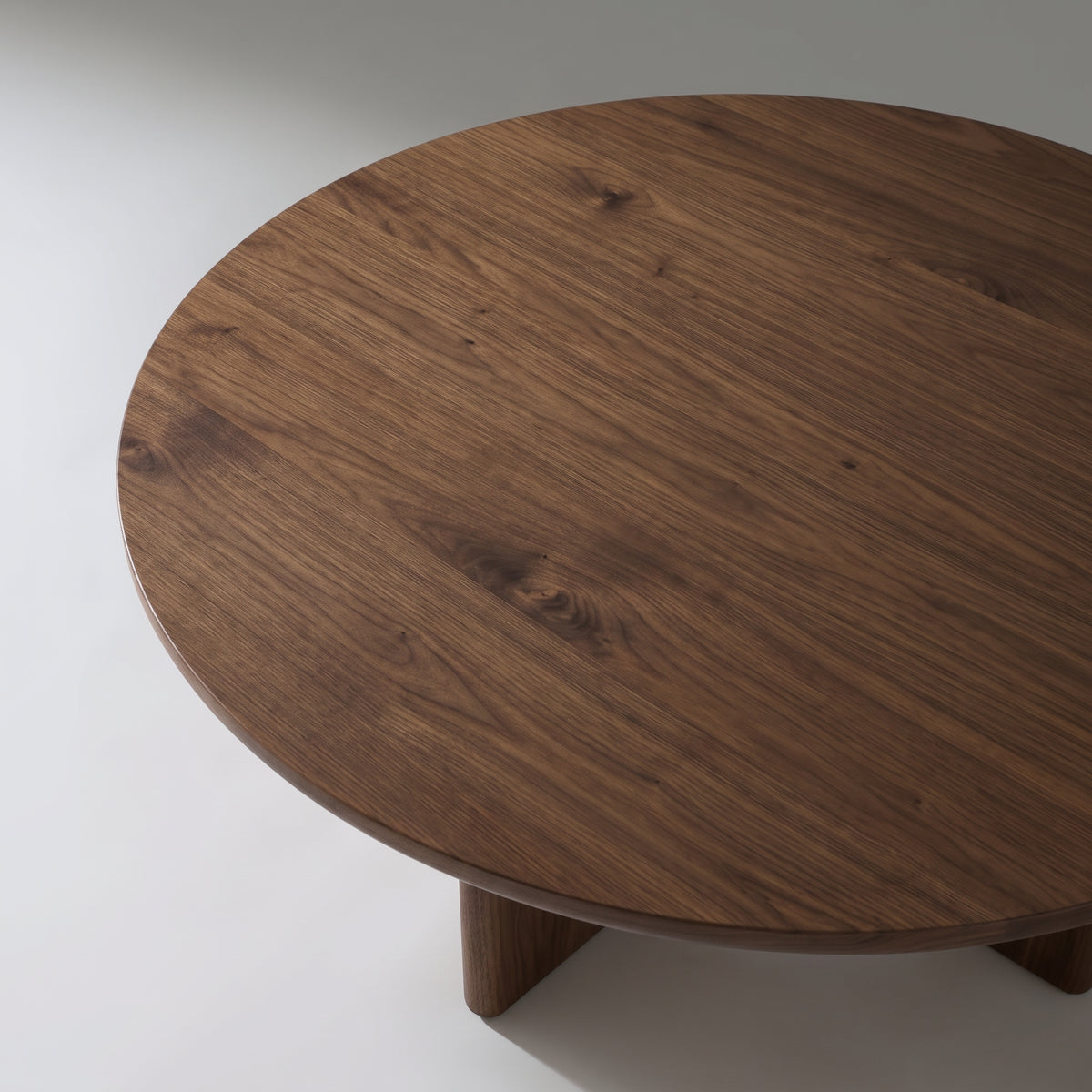Kiama Round 100cm Coffee Table in Walnut