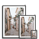 Seek & Ramble Framed Print La Magalenna Street Italy Framed Print