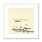 Prodigi Fine art 20"x20" / White Frame Liza Framed & Mounted Print