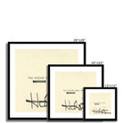 Prodigi Fine art Liza Framed & Mounted Print
