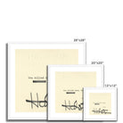 Prodigi Fine art Liza Framed & Mounted Print