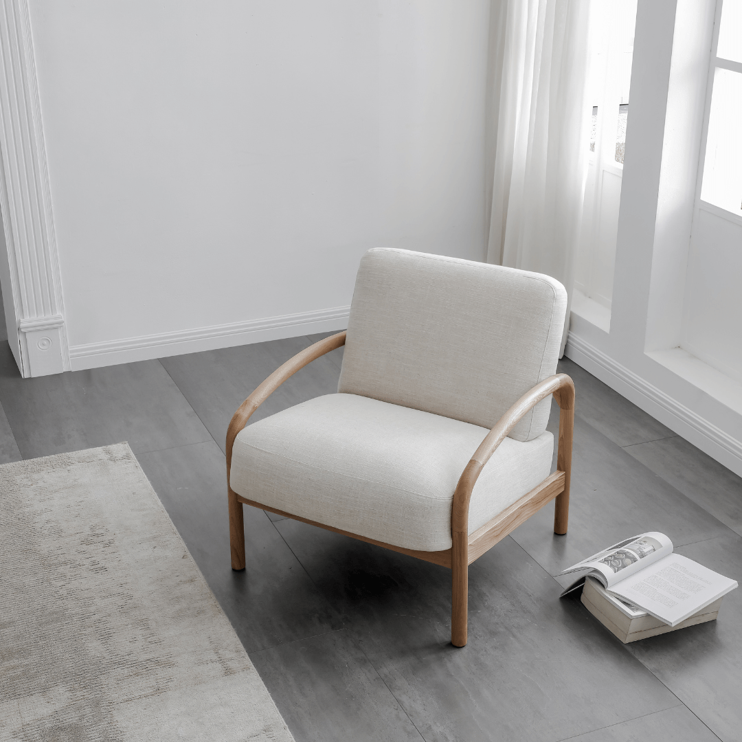 Seek & Ramble Accent Chair Luna Occasional Upholstered Armchair