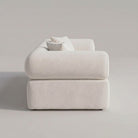 Seek & Ramble Masso 2-Seat Sofa in Ivory velvet