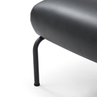 Seek & Ramble Accent Chair Mattia Mid Century Modern Occasional Armchair Leather