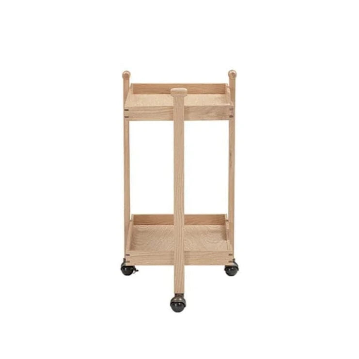 Seek & Ramble Bar Trolley Oscar Natural Oak Trolley