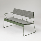 Seek & Ramble Armchair With Cushion Parco Outdoor 2 Seat Lounge Olive