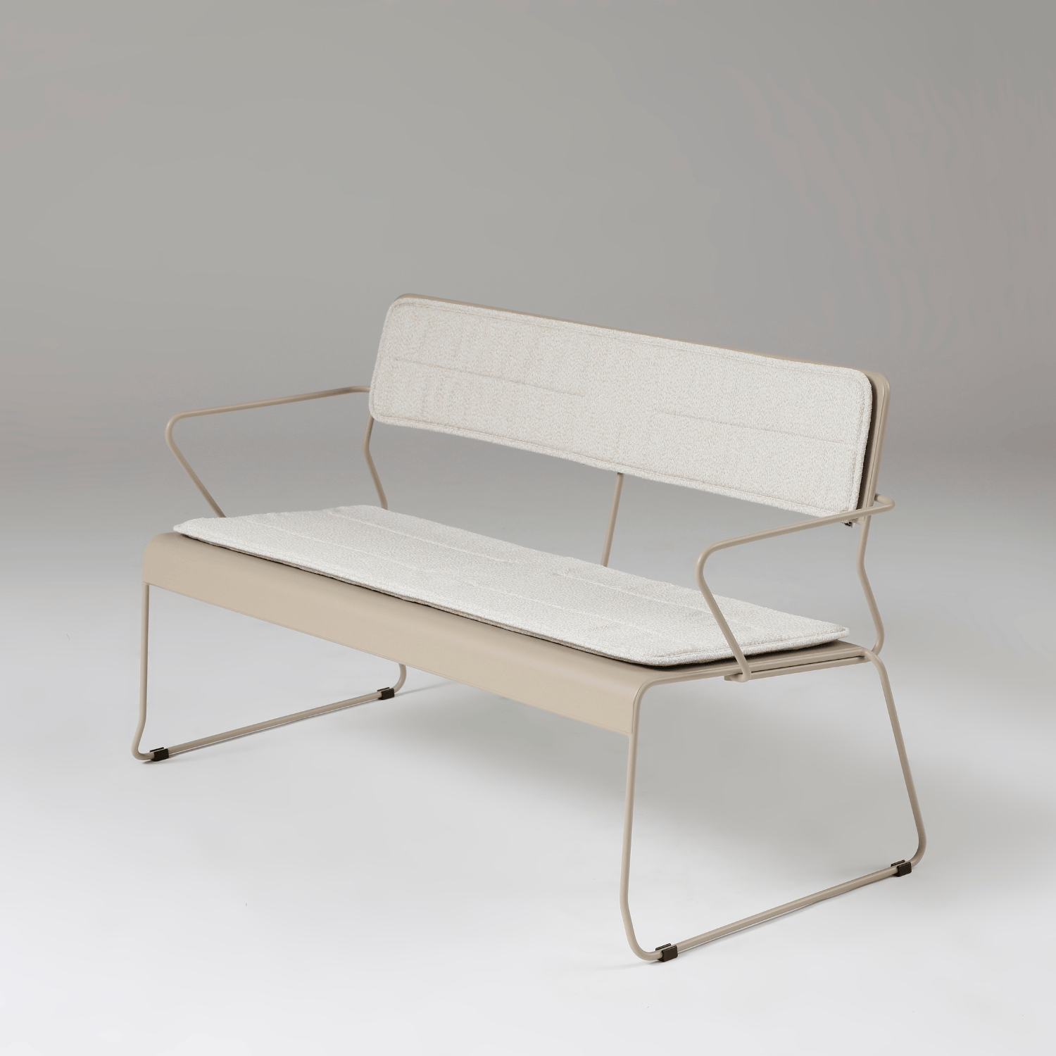 Seek & Ramble Armchair With Cushion Parco Outdoor 2 Seat Lounge Sand