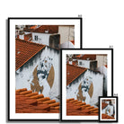 Seek & Ramble Framed Print Portugal Lisbon Alfama Art Framed Print