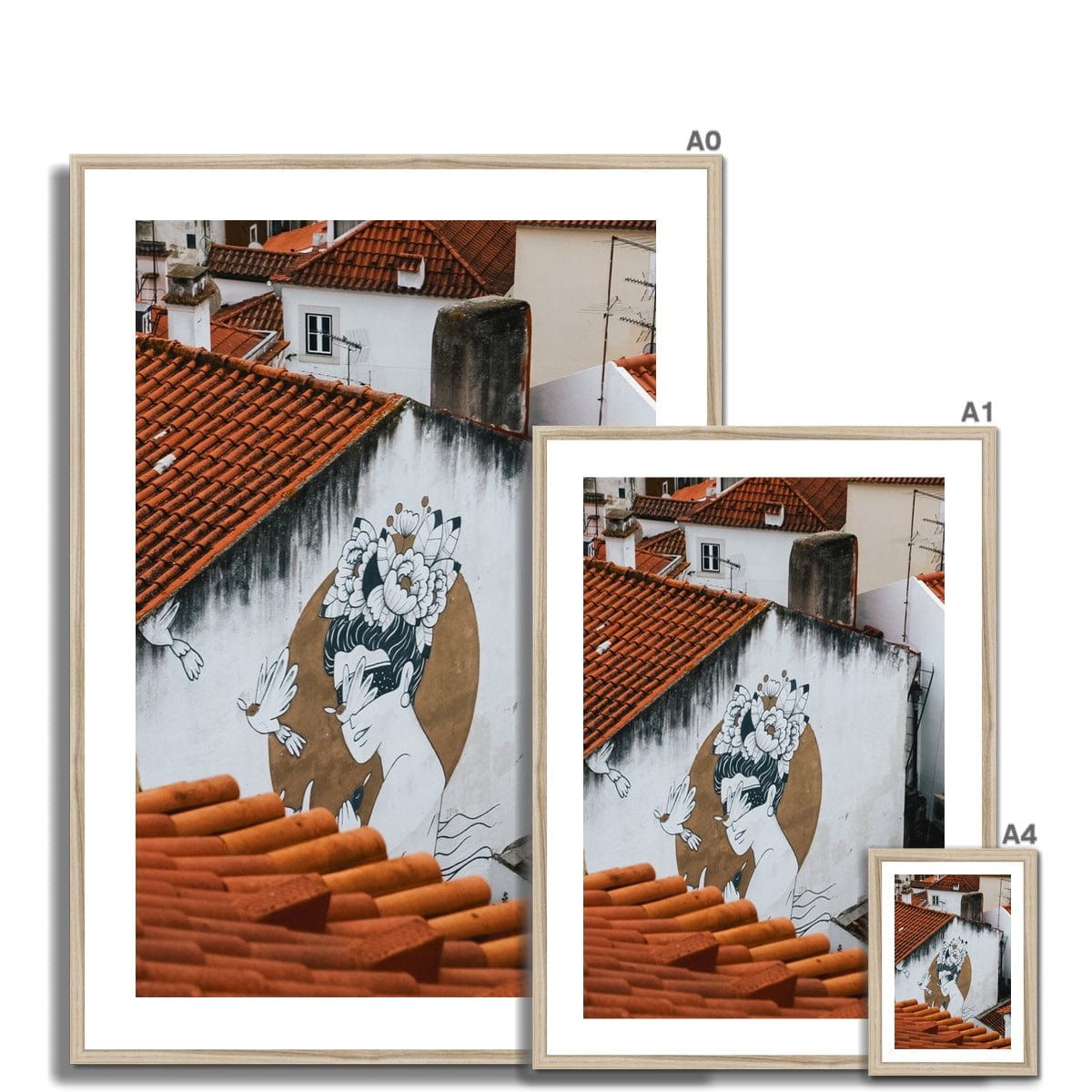 Seek & Ramble Framed Print Portugal Lisbon Alfama Art Framed Print