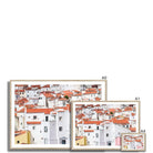 Seek & Ramble Framed Print Portugal Lisbon Alfama Rooftops Framed Print