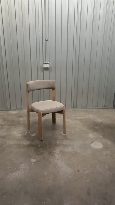 Oscar oak dining chair