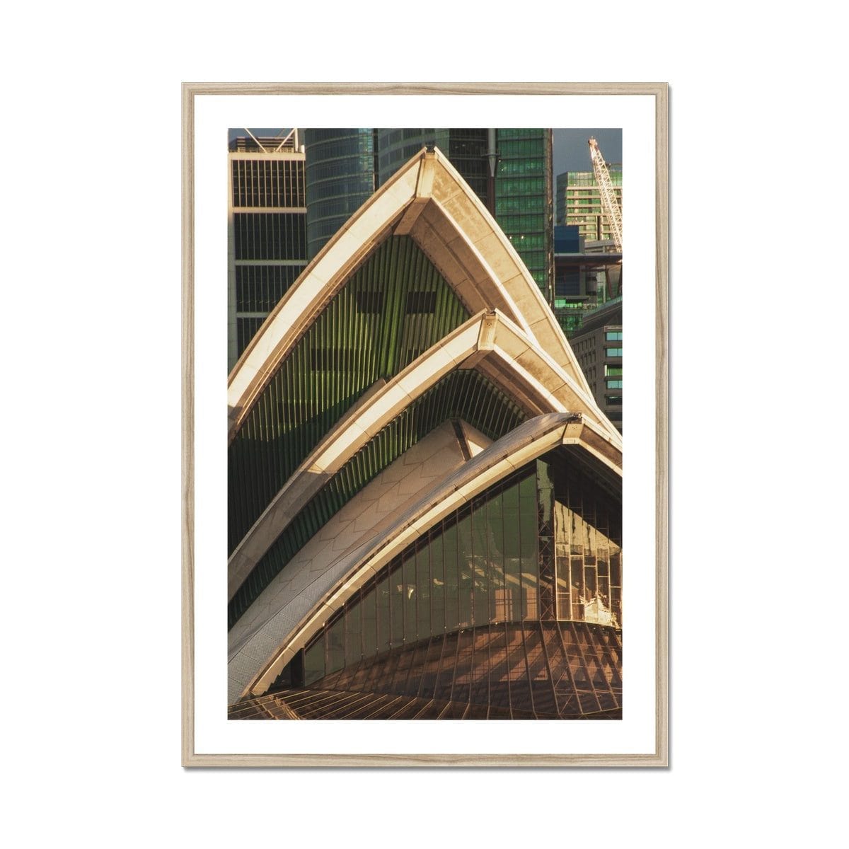 Seek & Ramble Framed 28"x40" / Natural Frame Golden Opera House Sales Framed & Mounted Print