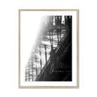 Adam Davies Framed 12"x16" / Natural Frame Sydney Harbour Bridge Light Framed & Mounted Print