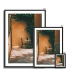 Seek & Ramble Framed Print Table For Two Italy Framed Print