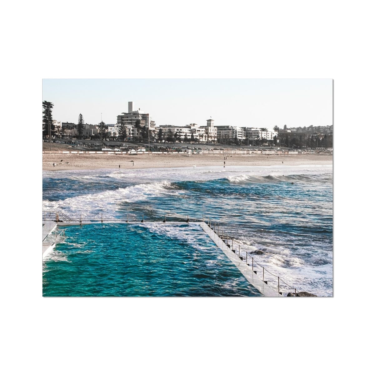 Prodigi Fine art 24"x18" View From Bondi Icebergs Fine Art Print