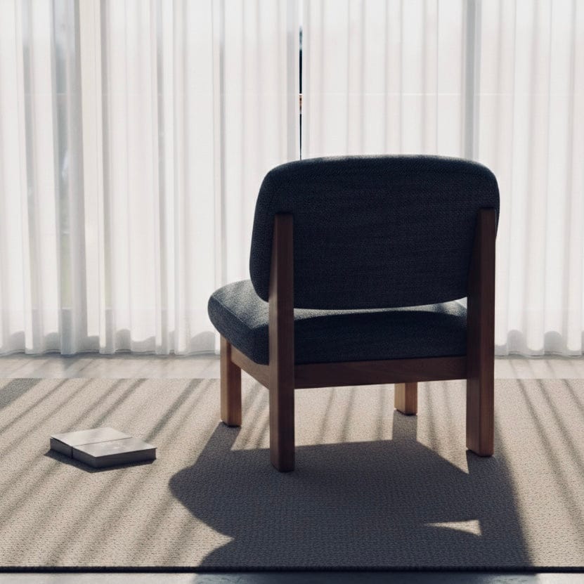 Seek & Ramble Accent Chair Xara Occasional Chair Denim by Francesco Feliziani