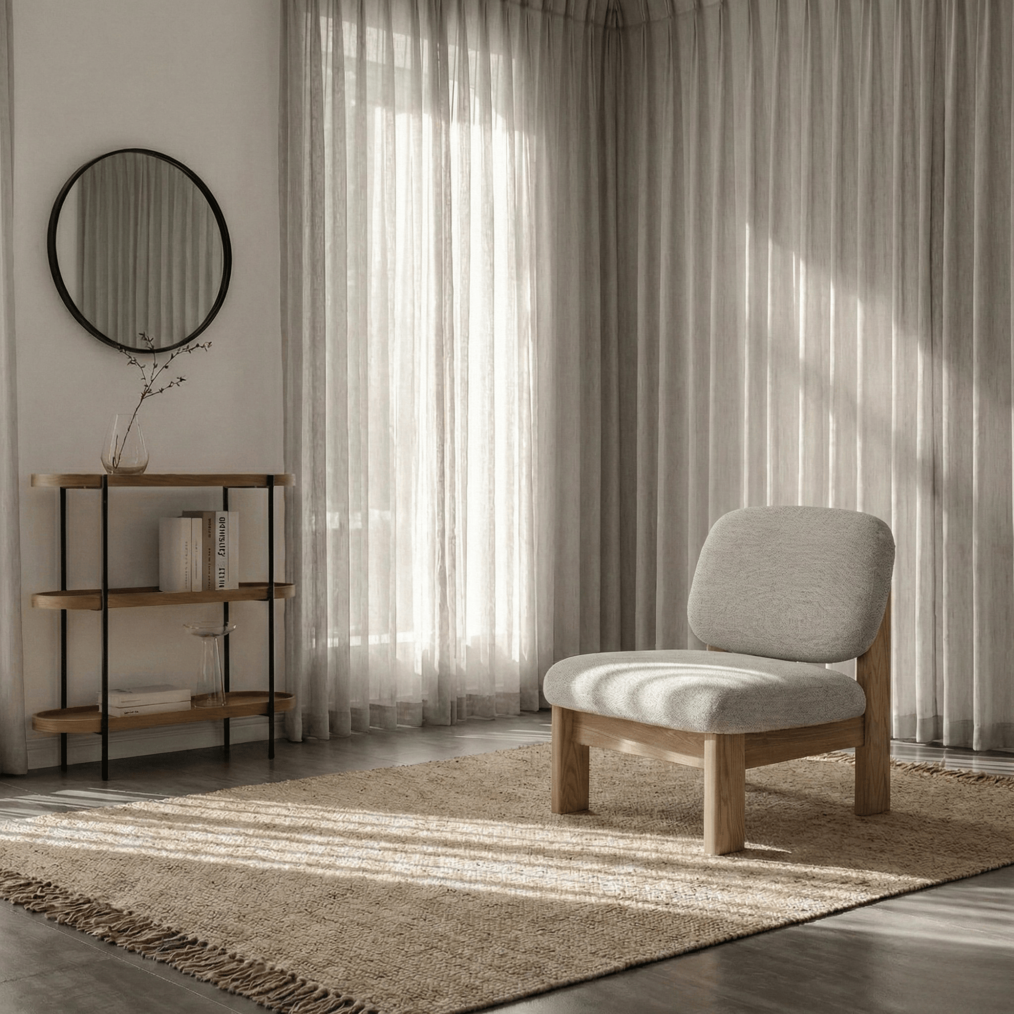 Seek & Ramble Accent Chair Xara Occasional Chair Pepper by Francesco Feliziani