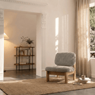 Seek & Ramble Accent Chair Xara Upholstered Occasional Chair Denim