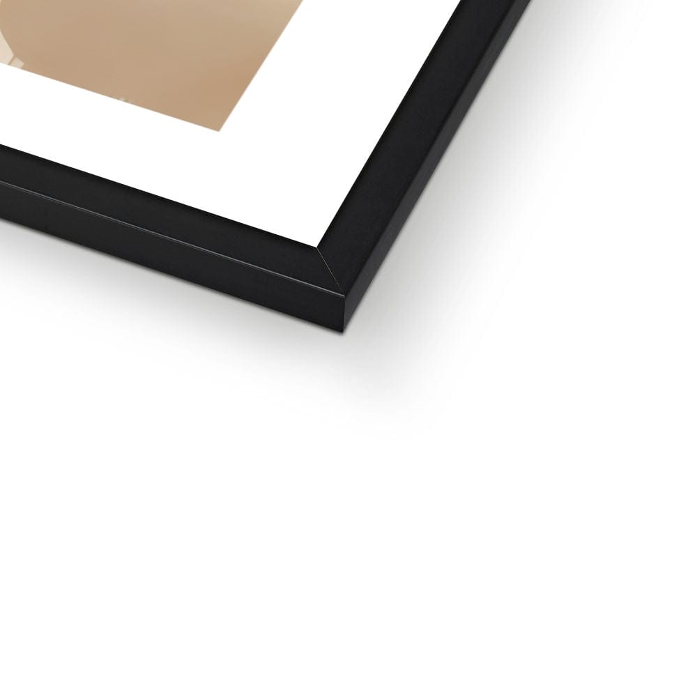 Seek & Ramble Framed Abstract Sage #1 Framed Print
