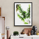 Seek & Ramble Framed Banana Leaf Framed Print