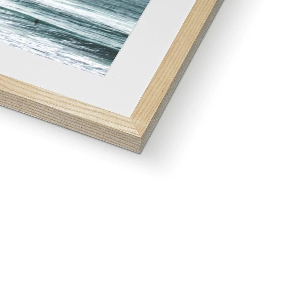 SeekandRamble Framed Bondi Beach Palms Framed & Mounted Print
