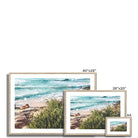 Seek & Ramble Framed Coastal Beach Edge Framed & Mounted Print