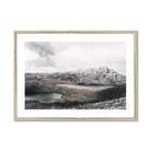 Adam Davies Framed A4 Landscape / Natural Frame Dove Lake Cradle Mountain Framed & Mounted Print