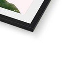 Seek & Ramble Framed Fan Palm Right Framed & Mounted Print