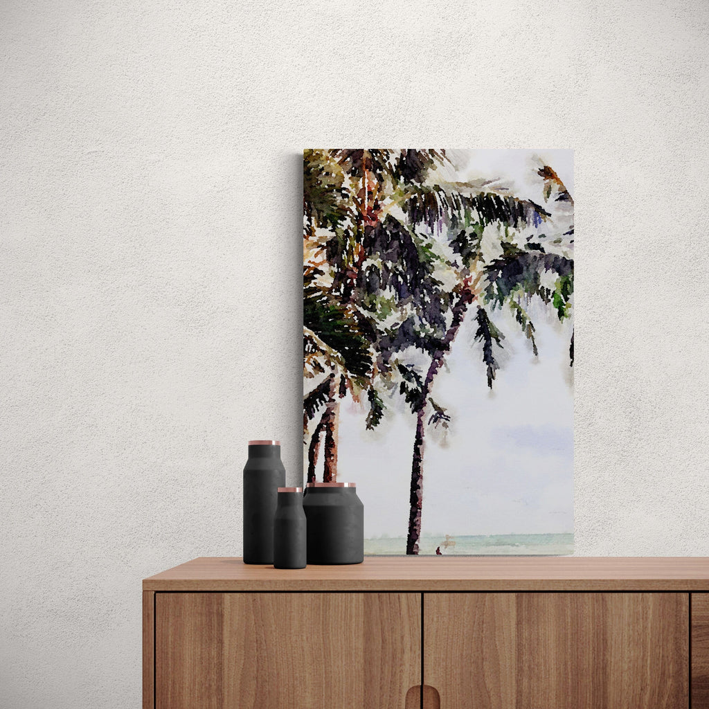 SeekandRamble Canvas Hawaiian Palms Eco Canvas