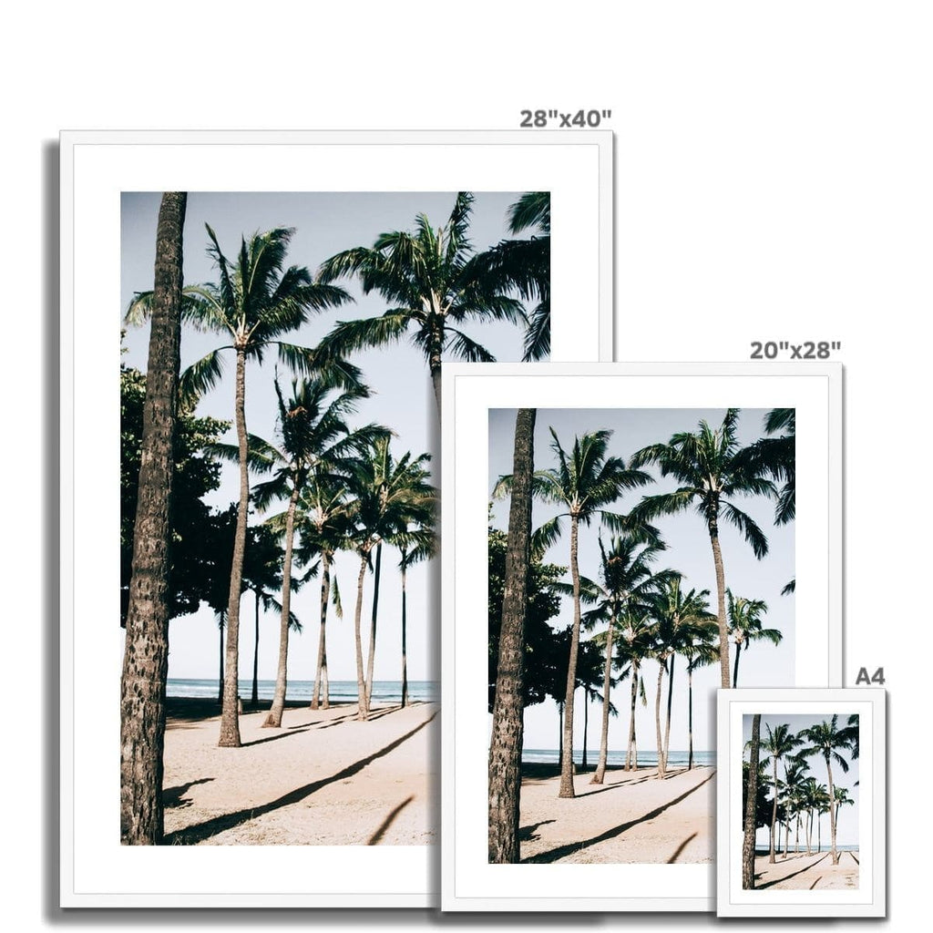 Seek & Ramble Framed Hawaiian Palms Print