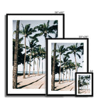 Seek & Ramble Framed Hawaiian Palms Print