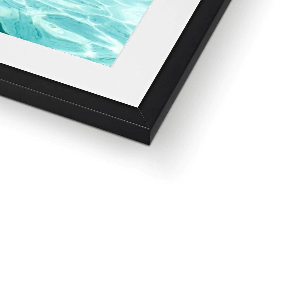 Seek & Ramble Framed Bondi Icebergs Swimmer Coastal Framed & Mounted Print