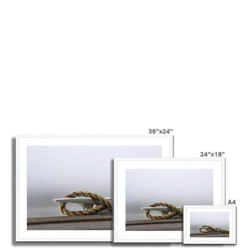 SeekandRamble Framed Jetty Rope Framed & Mounted Print