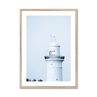 Adam Davies Framed 16"x20" (40.64x50.8cm) / Natural Frame Macquarie Lighthouse Sydney Framed Print