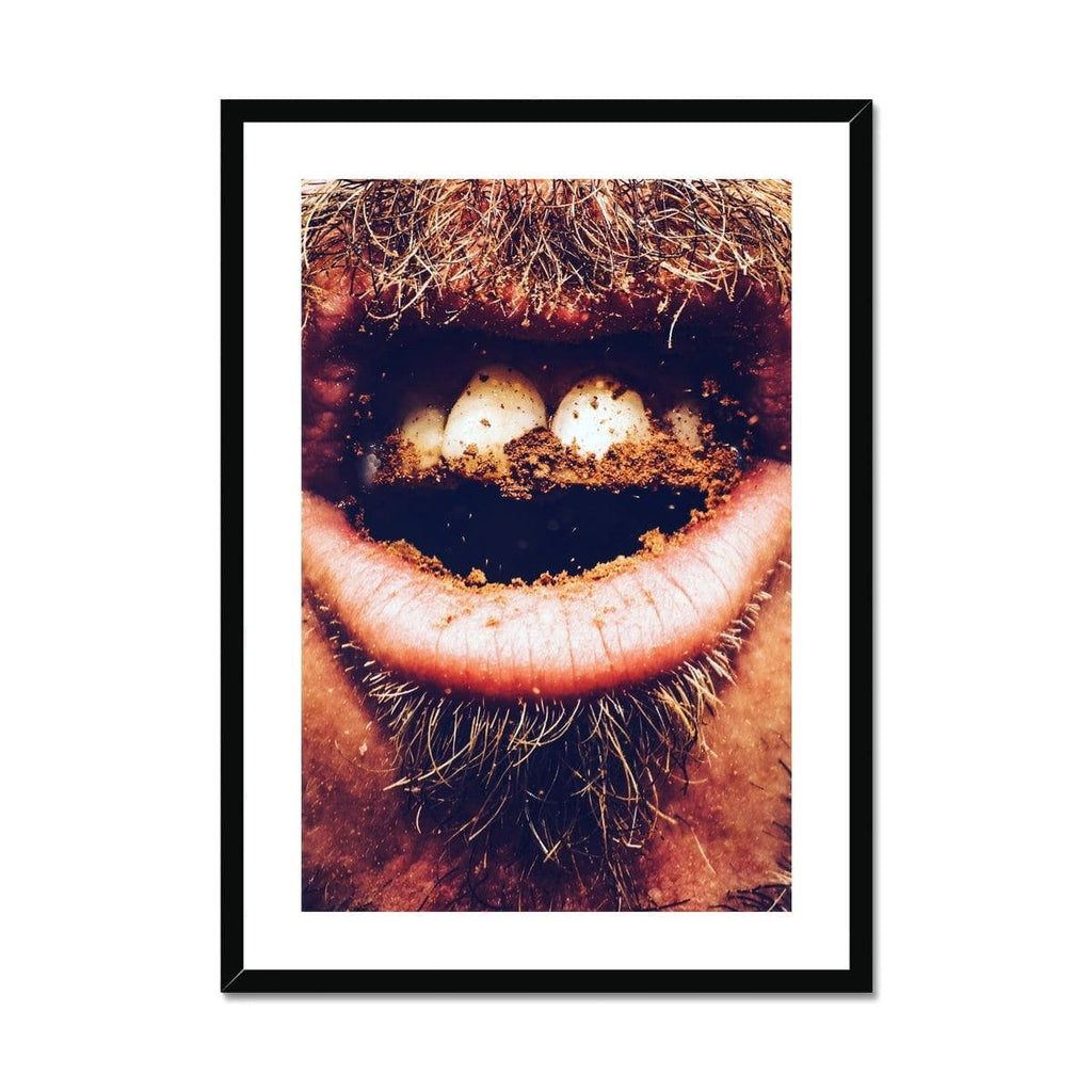 Seek & Ramble Framed A4 Portrait / Black Frame Milo Mouth Framed & Mounted Print