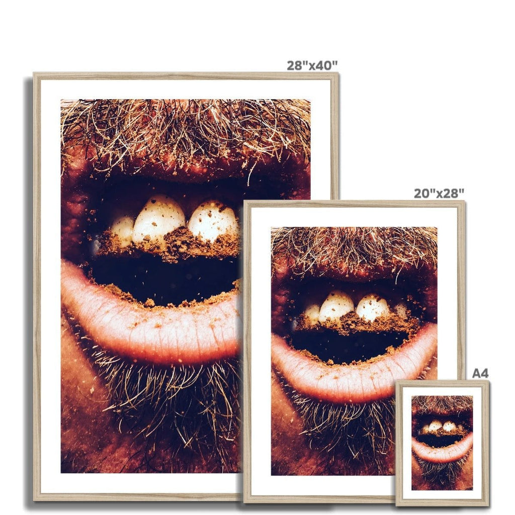 SeekandRamble Framed Milo Mouth Framed & Mounted Print