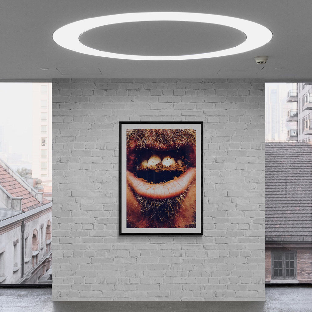 SeekandRamble Framed Milo Mouth Framed & Mounted Print