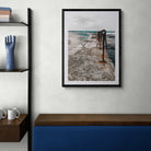 Seek & Ramble Framed Newcastle Ocean Baths Rusting Fence Framed Print